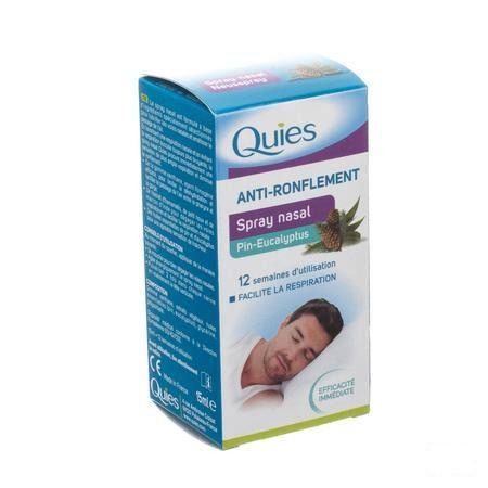 Quies Anti ronflement Pin-eucalyptus Spray Nasal 15 ml  -  Quies