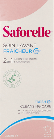 Saforelle Soin Lavant Fraicheur Flacon 250 ml