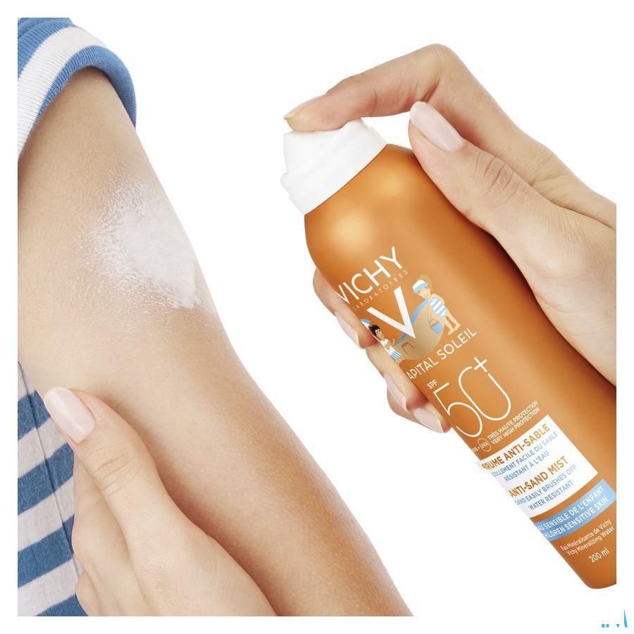 Vichy Ideal Soleil Anti sable Enf. Ip50 + Brume 200 ml  -  Vichy
