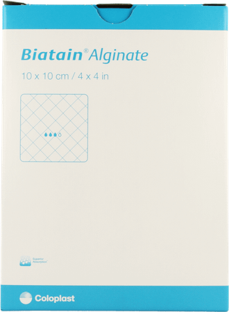Biatain Alginate 10cmx10cm 10 3710  -  Coloplast