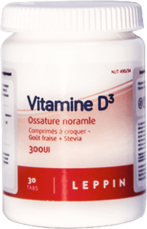 Leppin Vitamine D3 Pot kauwtabletten 30  -  Lepivits