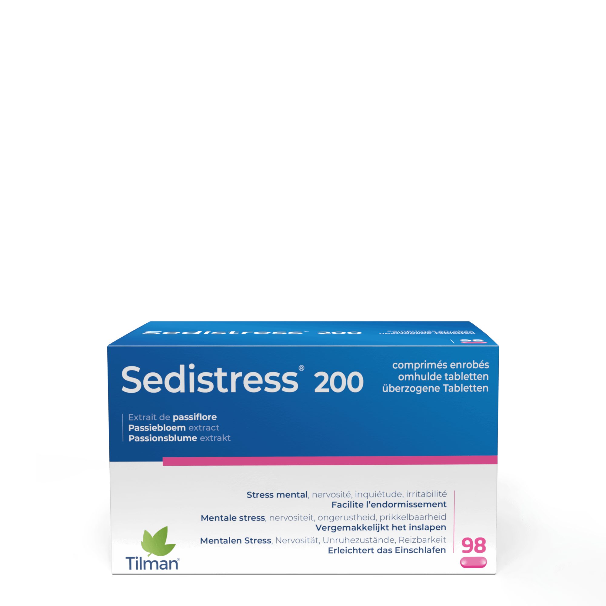 Sedistress 200 Comprimes Enrobe 98  -  Tilman