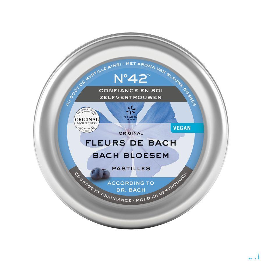 Bachbloesem Pastilles Nr 42 Zelfvertrouwen 50 gr  -  Eureka Pharma
