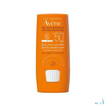 Avene Zon Ip50+ Stick Gevoelige Zones 8 ml  -  Avene