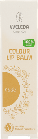 Weleda Colour Lip Balm Nude 10 ml  -  Weleda