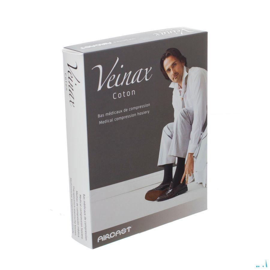 Veinax Chausset.homme Coton 2 Long Bl.marine 3