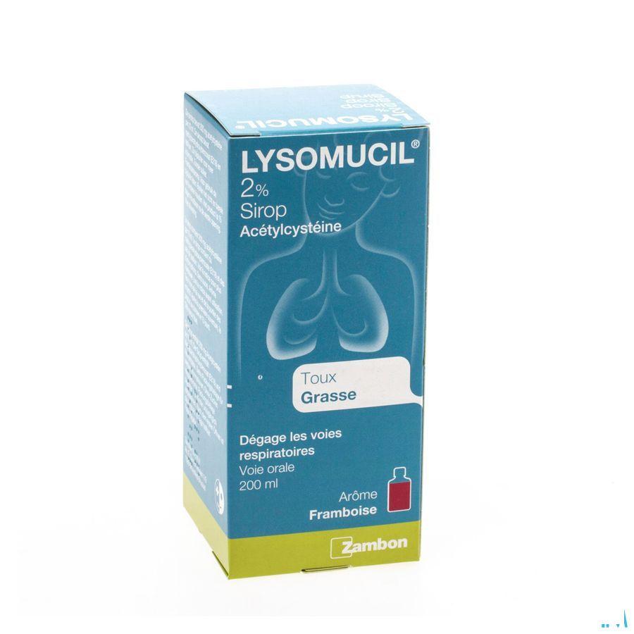 Lysomucil 2% Siroop 200 ml