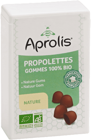 Aprolis Propolettes Natuur Bio Gom 50 gr  -  Be-Life