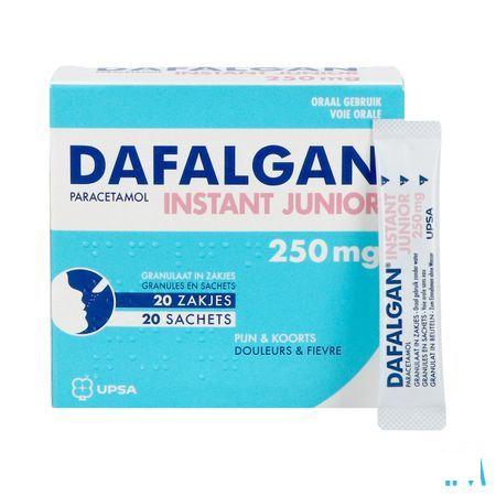 Dafalgan Instant Junior Gran Sachets 20 X 250 mg