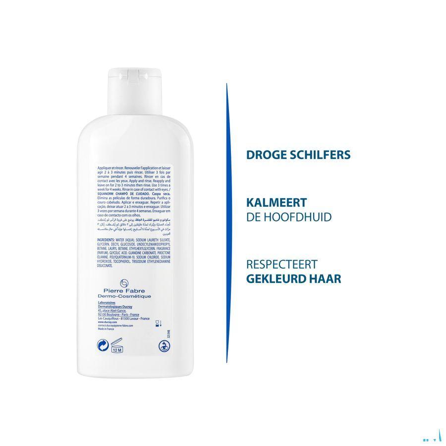Ducray Squanorm Shampoo Droge Schilfers 200  ml Nf