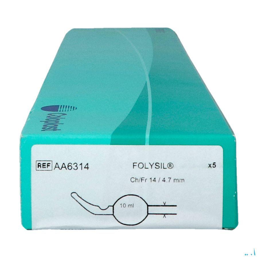 Folysil 2 Voies Tie Sil Cath 15  ml 40Cm Ch14 5  -  Coloplast
