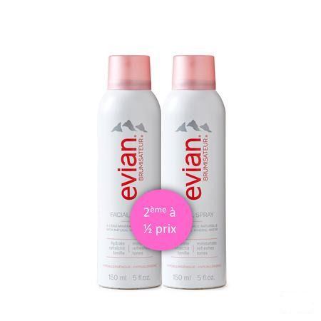 Evian Brumisateur Duo 2x150 ml