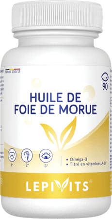Lepivits Huile Foie De Morue Caps 90 Nf  -  Lepivits