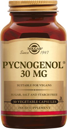 Solgar Pycnogenol 30Mg V-Caps 30  -  Solgar Vitamins