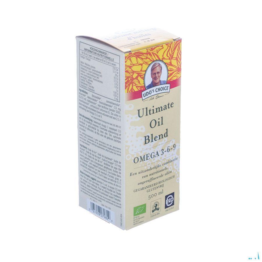 Udo S Choice Ultimate Oil Blend 500 ml  -  Ojibwa-De Roeck