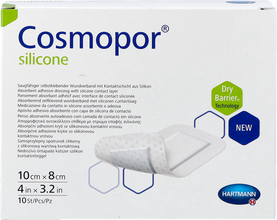Cosmopor Silicone 10,0 x  8Cm 10