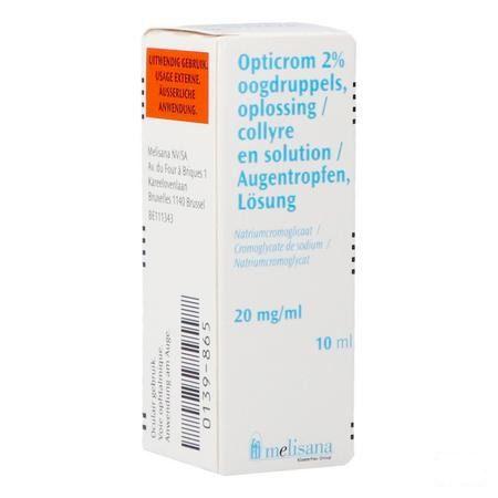 Opticrom Collyre 10 ml  -  Melisana