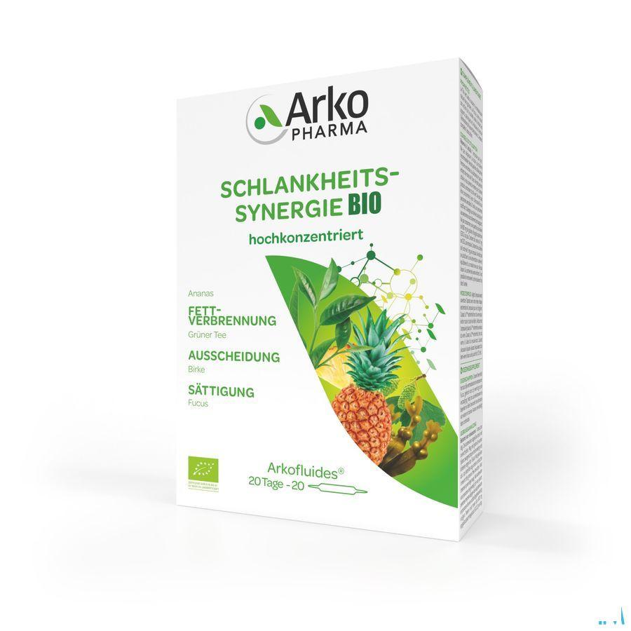 Arkofluide Synergie Afslanken Bio Ampullen 20  -  Arkopharma