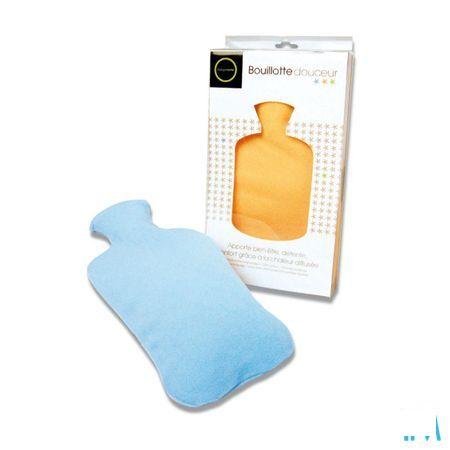 Marque V Warmwaterkruik Hoes Blauw 2l 