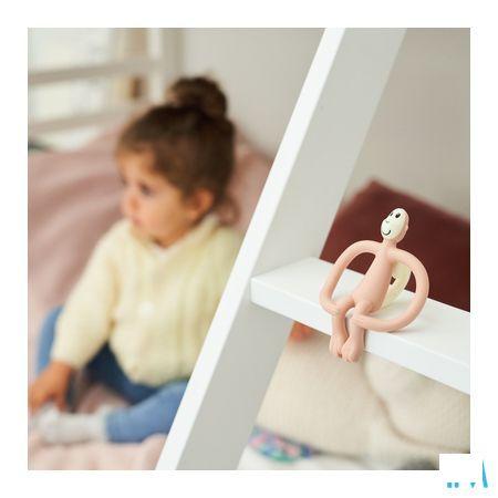 Matchstick Monkey Bijtring Vieux Roze  -  Bomedys
