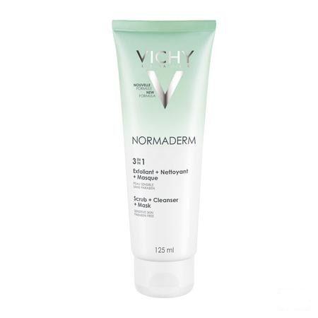 Vichy Normaderm Reiniging 3in1 Gel 125 ml  -  Vichy