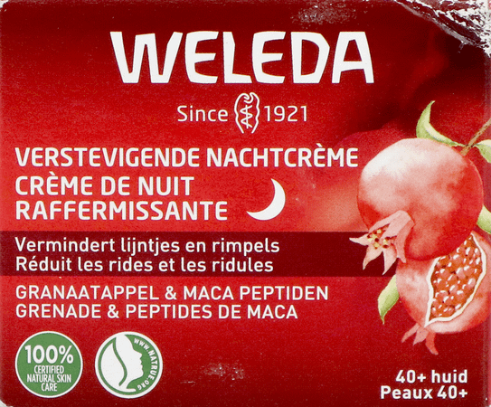 Weleda Granaatappel&Maca Verstevig.Nachtcreme 40 ml