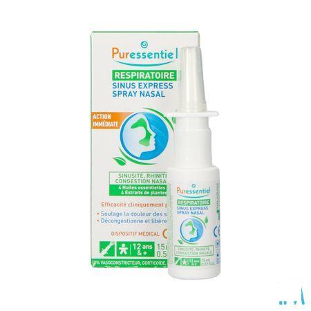 Puressentiel Respi Sinus E x pres.Spray Nas.Bio 15 ml