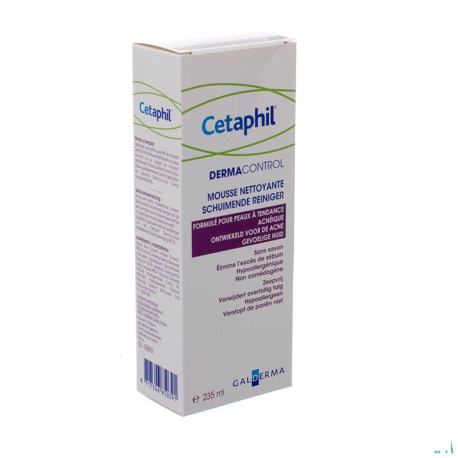 Cetaphil Dermacontrol Schuim. Gezichtsreinig.235 ml  -  Galderma Belgilux