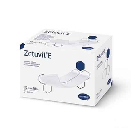 Zetuvit E Steriel 20X40Cm 5 4137860