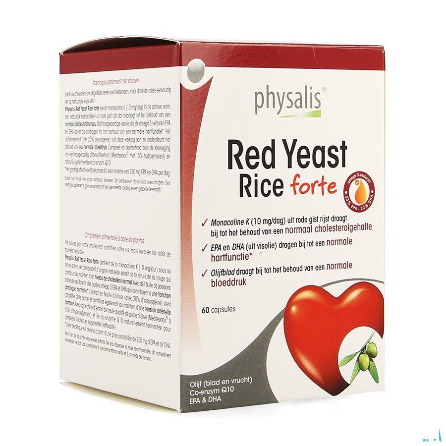 Physalis Red Yeast Rice Forte Capsule 60  -  Keypharm