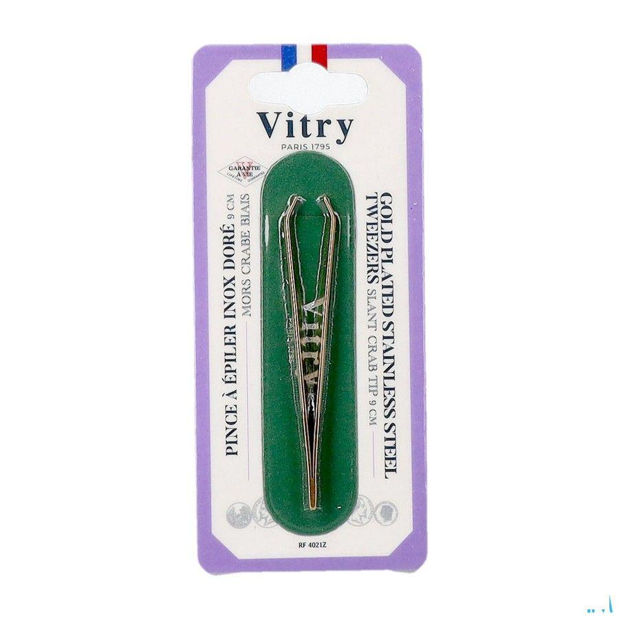 Vitry Prestige Pince Epiler "crabe" Dore 4021  -  Vitry
