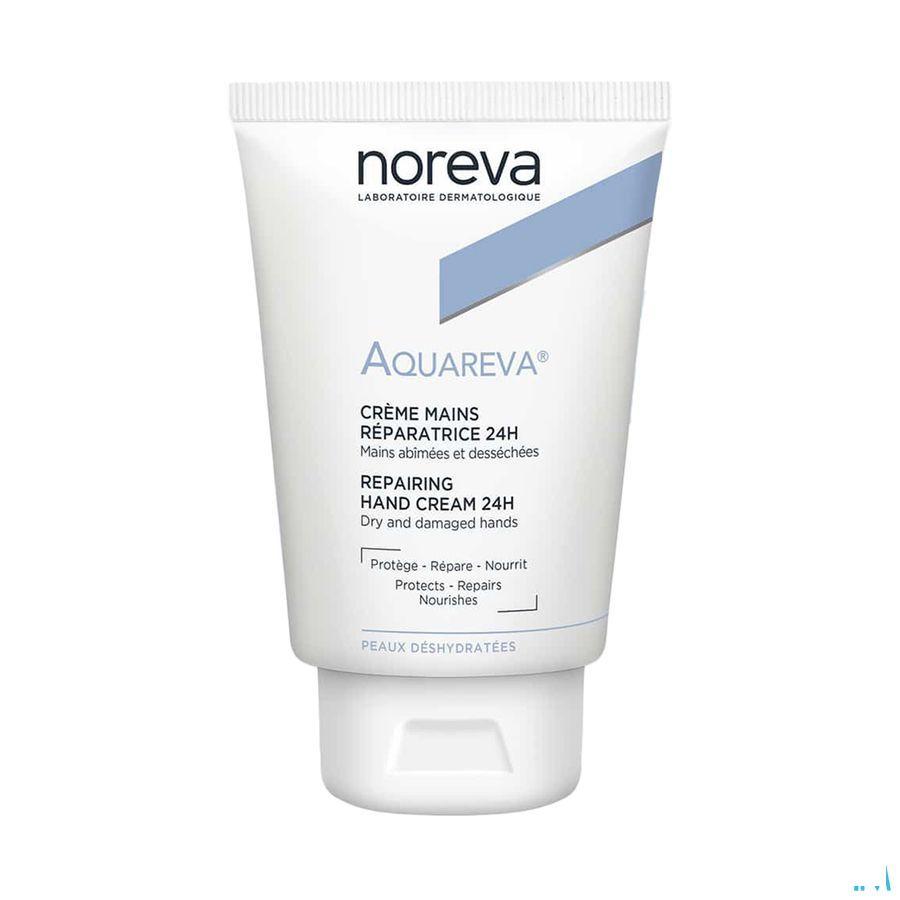 Aquareva Creme Mains Reparatrice 24h Tube 50 ml  -  Noreva Led