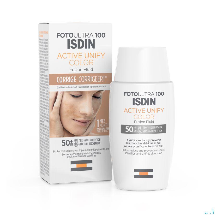 Isdin Fotoultra Active Unify Color Ip50 + 50 ml  -  Isdin