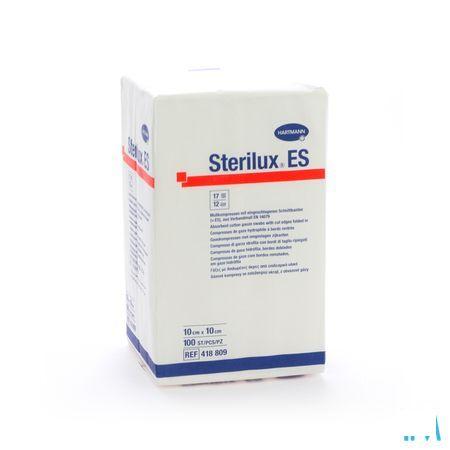 Sterilux Es 10x10cm 12pl.nst. 100 P/s  -  Hartmann