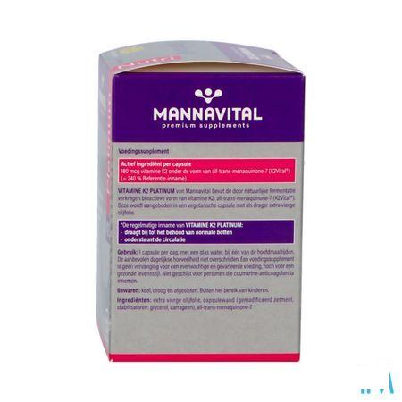 Mannavital Vitamine K2 Platinum V-Caps 60