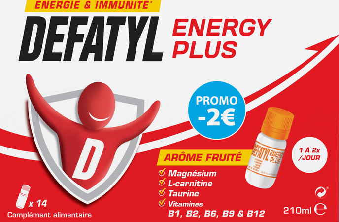 Defatyl Energy Plus 14x15 ml  -  Melisana