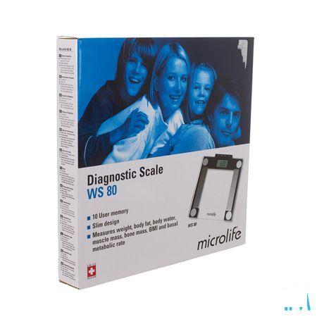 Microlife Pese Personne Diagnostic Ws80