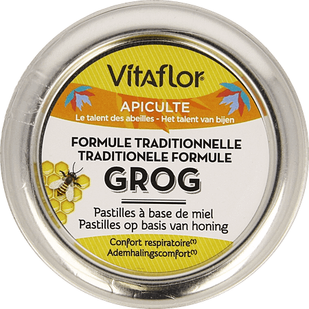 Vitaflor Grog Formule Tradit. Miel Past. 45G