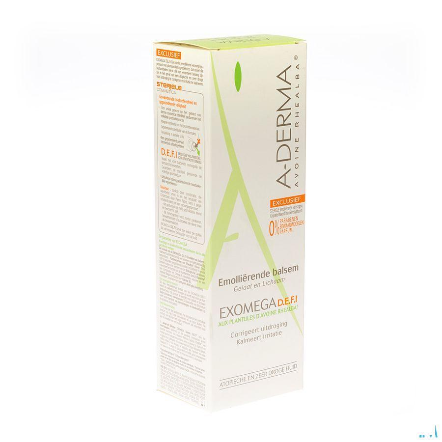 Aderma Exomega Defi Creme Tube 200 ml  -  Aderma