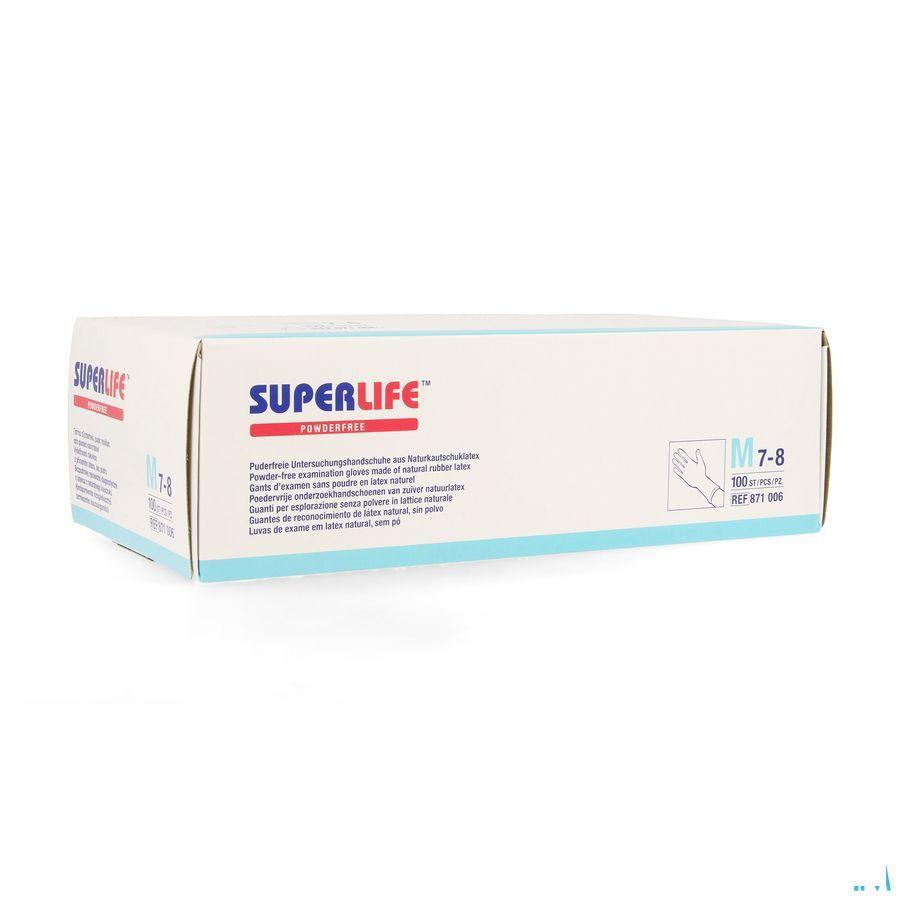 Superlife Gants Examen Latex -Pdr M 100 8710060  -  Hartmann