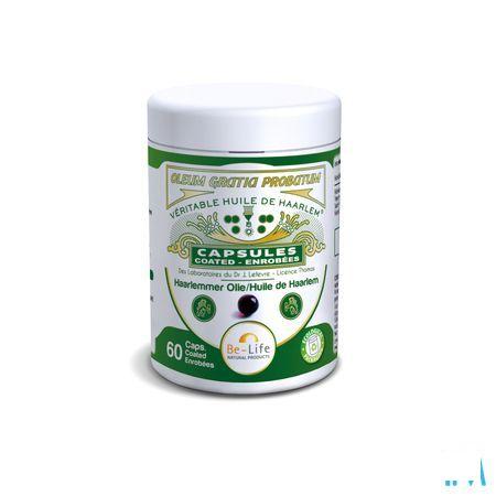 Haarlemmer Olie Coated Be Life Pot Capsule 60  -  Bio Life