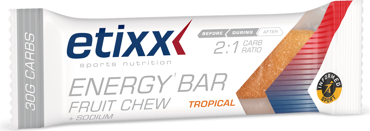 Etixx Energy Bar Fruit Tropical 12X38G