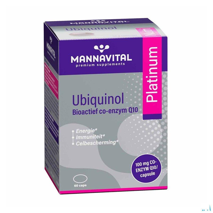 Mannavital Ubiquinol Platinum Capsule 60