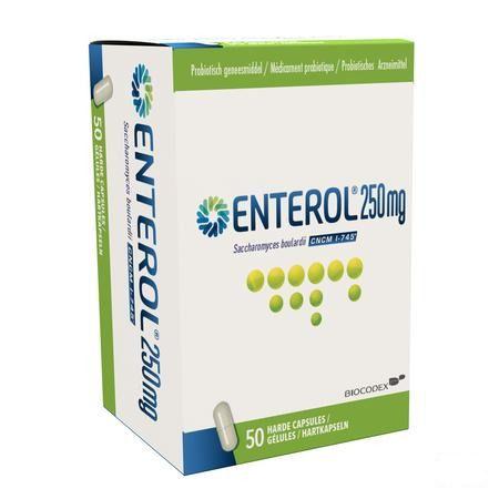 Enterol 250 mg Capsule Harde Dur 50 X 250 mg
