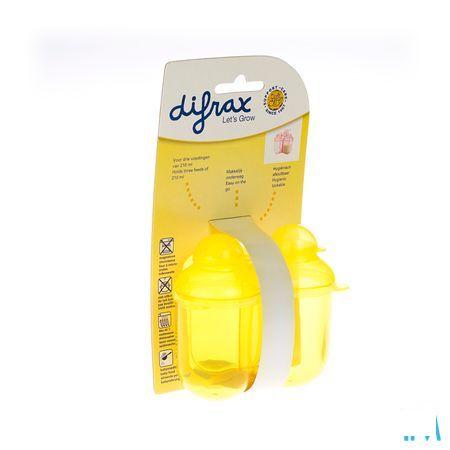 Difrax Drievaksdoosje Voor Melkpoeder 668  -  Difrax
