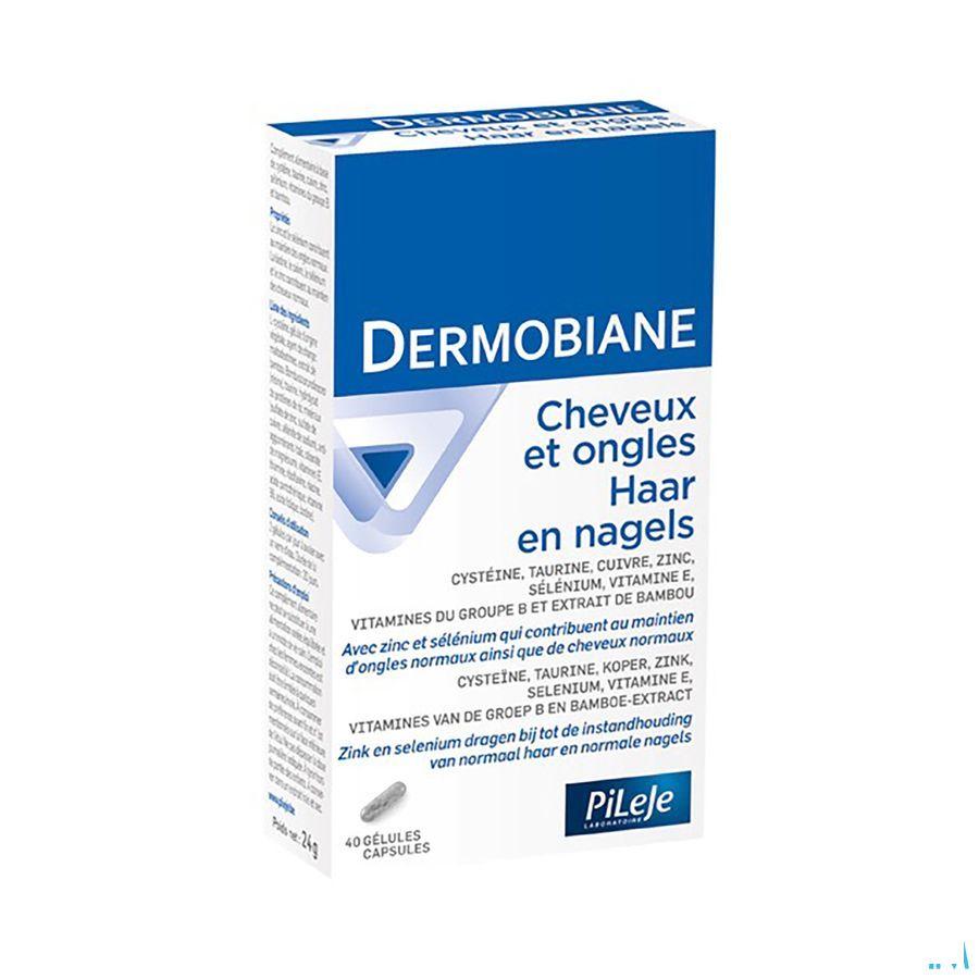 Dermobiane Cheveux Et Ongles Gel 40x605 mg  -  Pileje