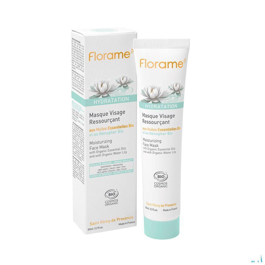 Florame Hydra Masque Visage Ressourcant Bio 65 ml  -  Natur'Inov