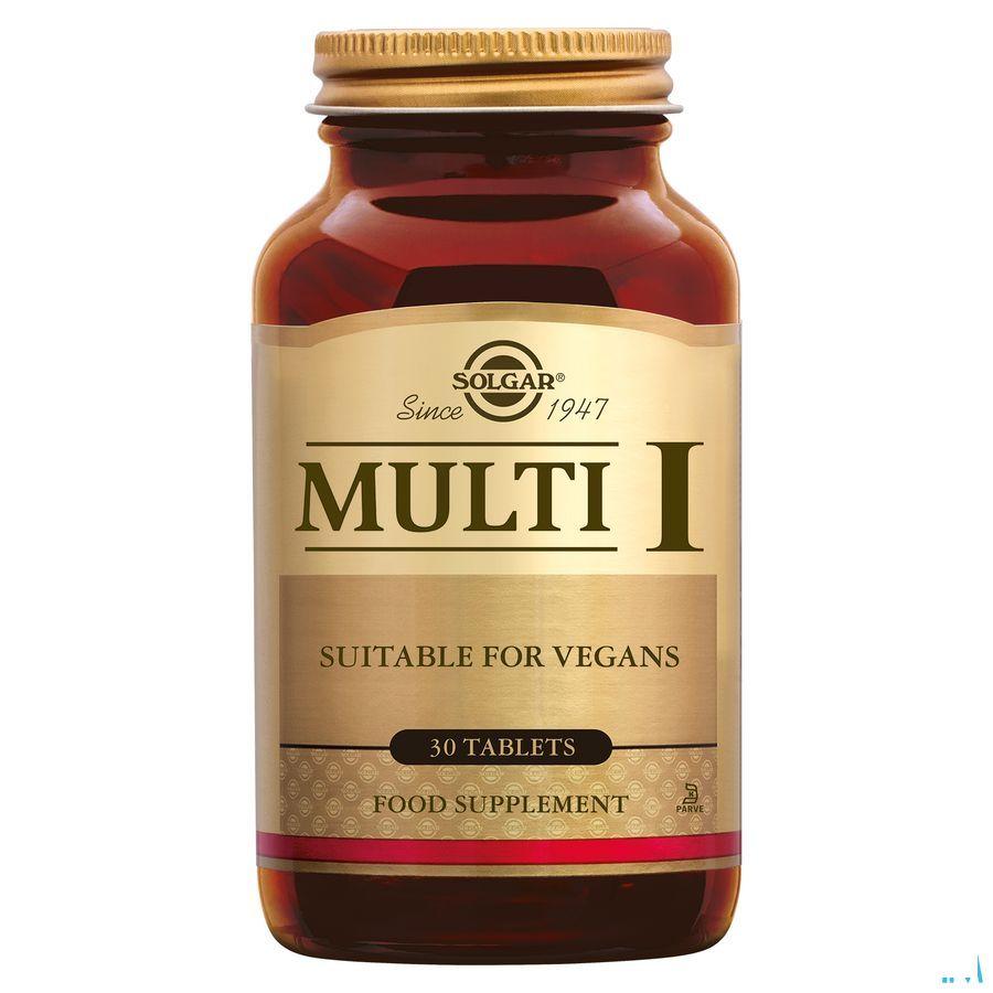 Solgar Multi I Comp 30  -  Solgar Vitamins