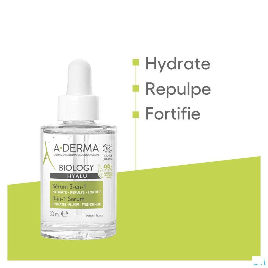 Aderma Biology Hyalu Serum 3-En-1 30 ml
