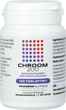 Chrome 200 Active Comp 120 Pharmanutrics